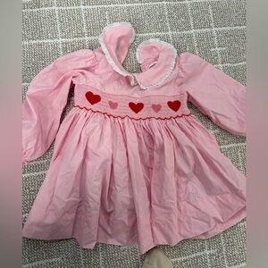 Cecil and Lou Valentines Smocked Top